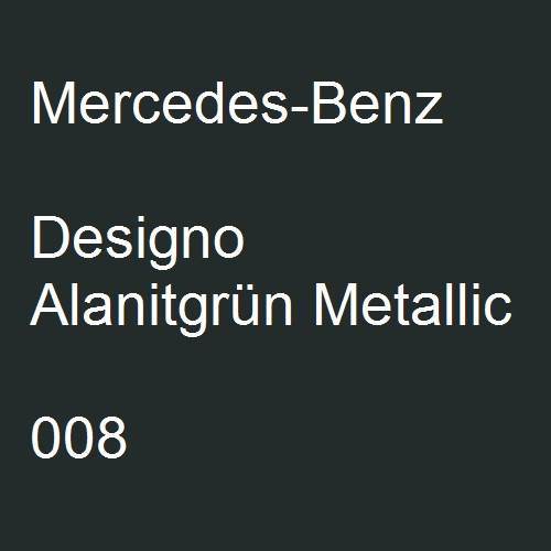 Mercedes-Benz, Designo Alanitgrün Metallic, 008.